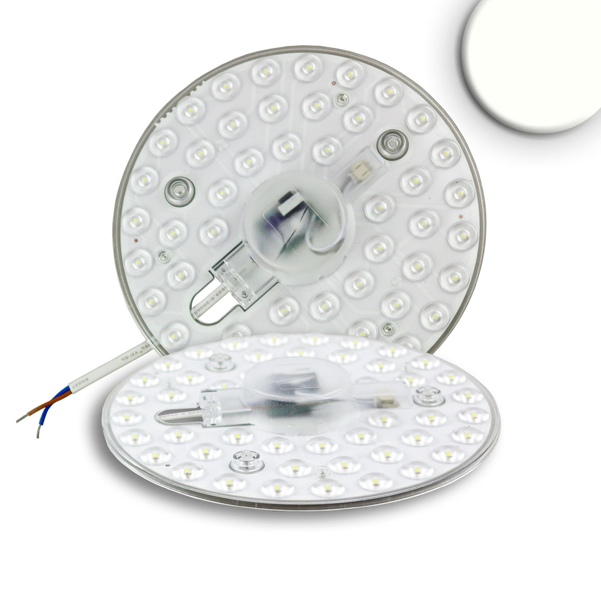 LED-module | ombouwprint rond | 168mm | met magneet | 16W