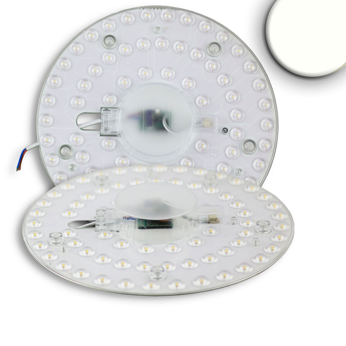 LED-module | ombouwprint rond | 230mm | met magneet | 24W