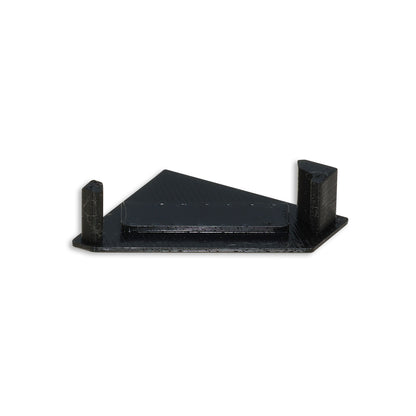 EC110 | Profielaccessoire | eindkap zwart | voor CORNER18 | links