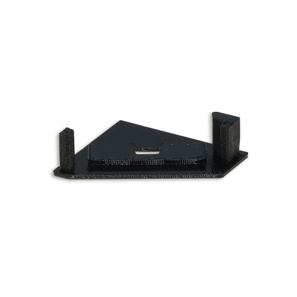 EC111 | Profielaccessoire | eindkap zwart met kabeldoorvoer | voor CORNER18 | links