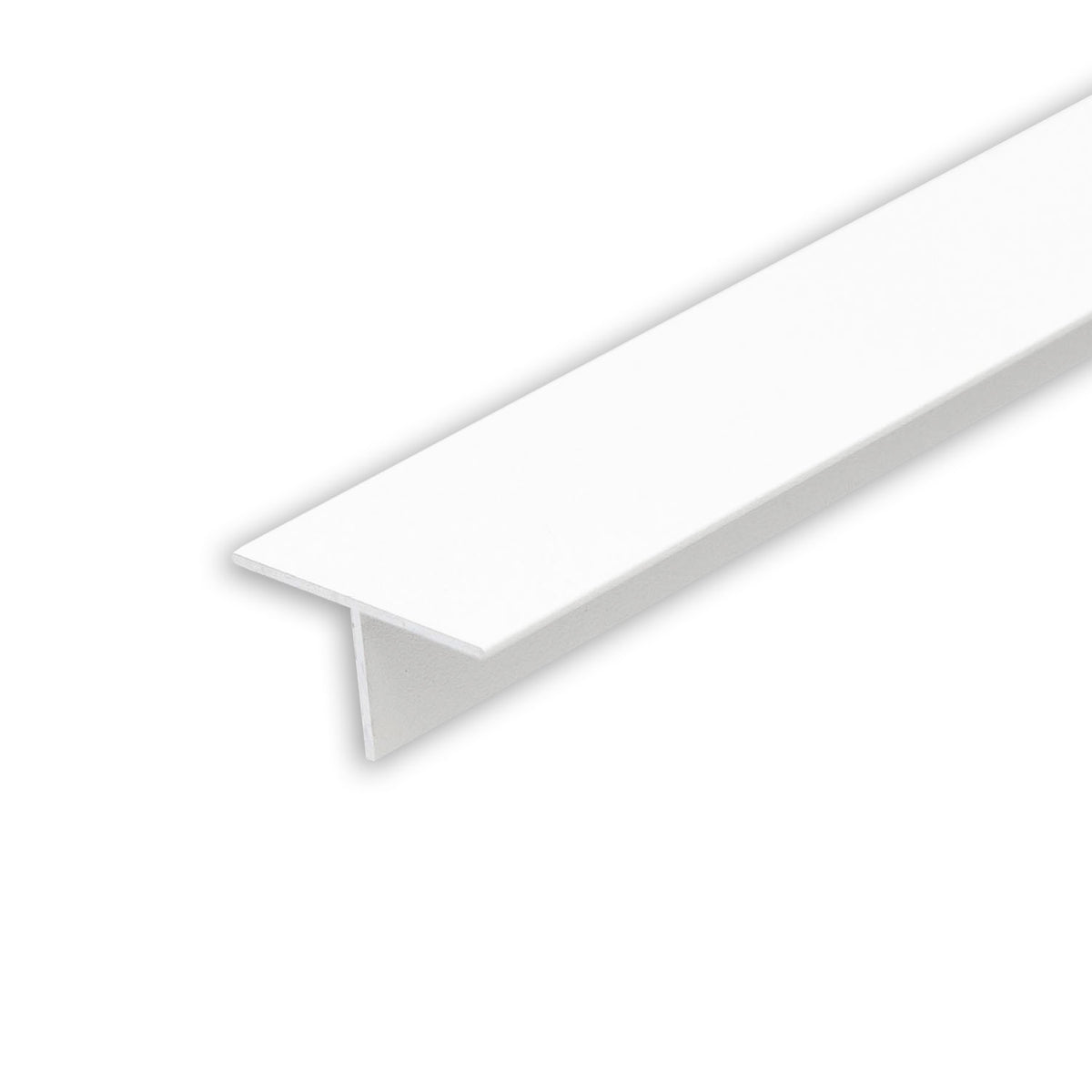T-profiel 12 | Aluminium profiel | gipsplaat | wit RAL9003 | 200cm