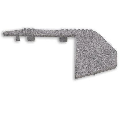 EC222 | Profielaccessoire | eindkap grijs voor STAIRS12 | rechts | 1 stuk