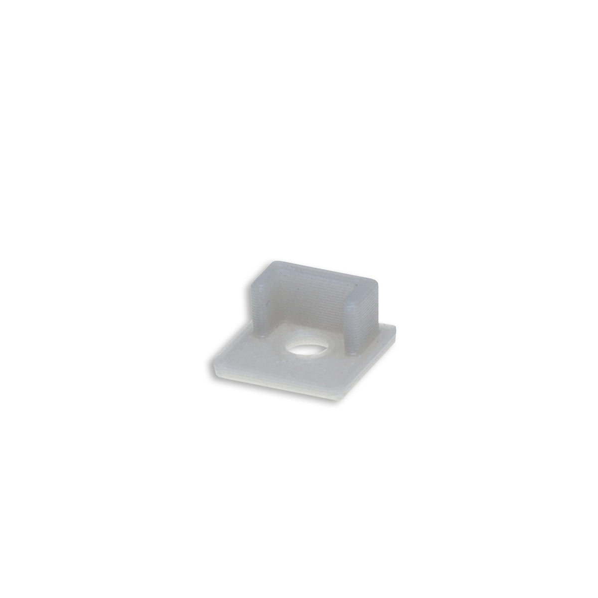 EC219 | Profielaccessoire | eindkap grijs voor tegelprofiel UP8 | met kabeldoorvoer