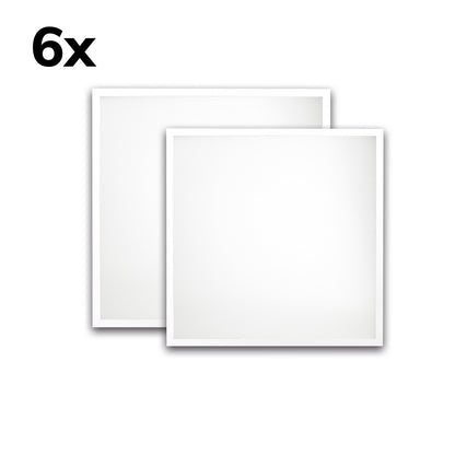 ECO Backlight Line 625 | LED Paneel | UGR<19 | CRI80 | neutraal wit | 36W | 6 stuks