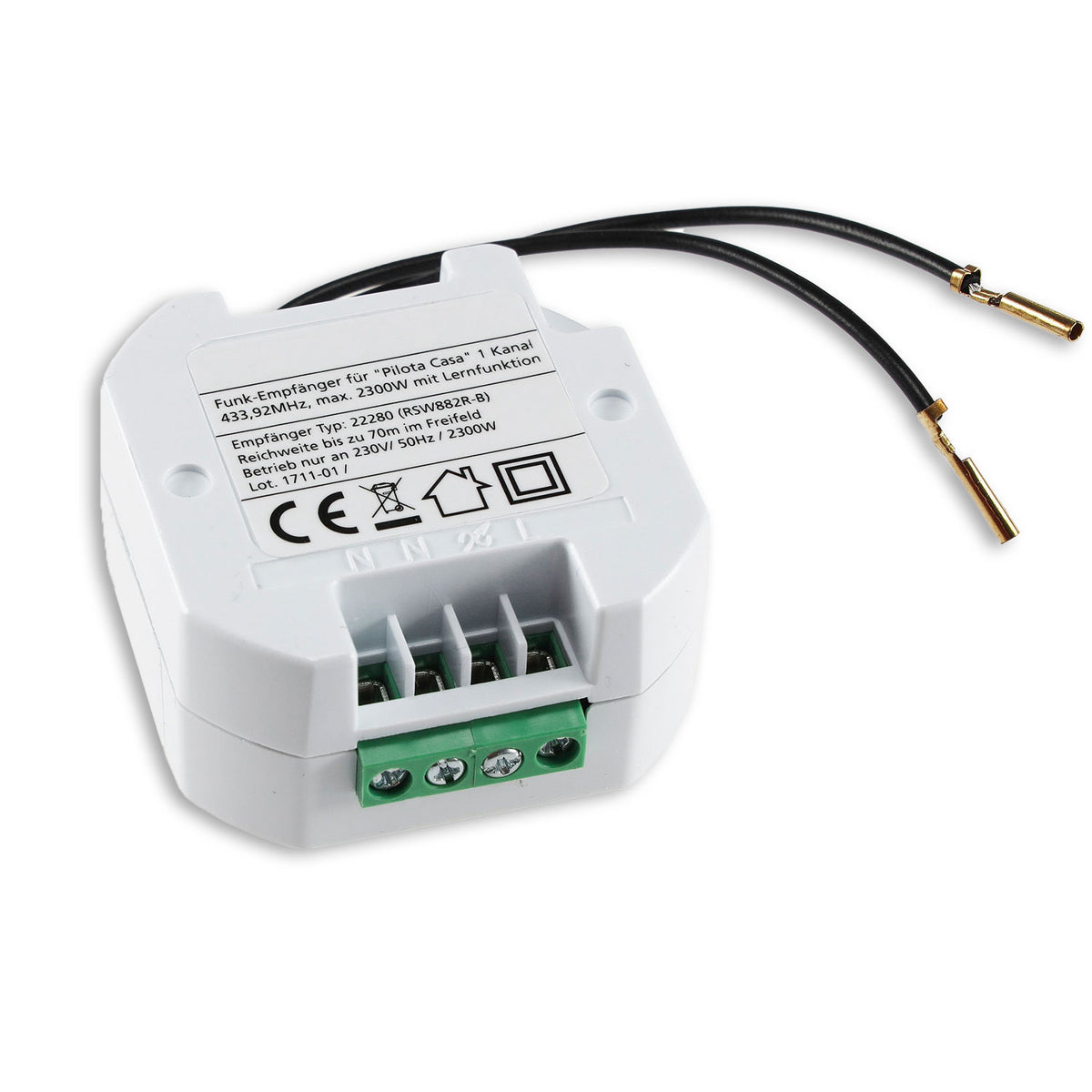 IR-PANEL CONTROL | Controller | schakelrelais 230V | max. 2300W