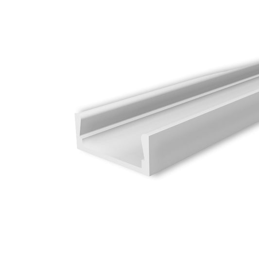 MINI-AB V2 | Aluminium profiel | opbouw | wit RAL 9010 | 200cm