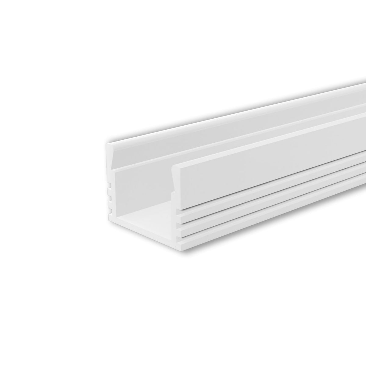 MAXI-AB V2 | Aluminium profiel | opbouw | wit RAL 9010 | 200cm