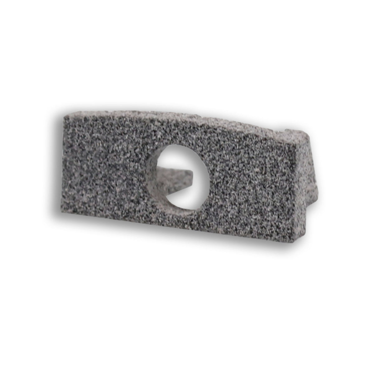 EC224 | Profielaccessoire | eindkap grijs voor MINI-AB V2 | met kabeldoorvoer | 1 stuk