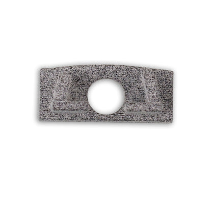 EC224 | Profielaccessoire | eindkap grijs voor MINI-AB V2 | met kabeldoorvoer | 1 stuk