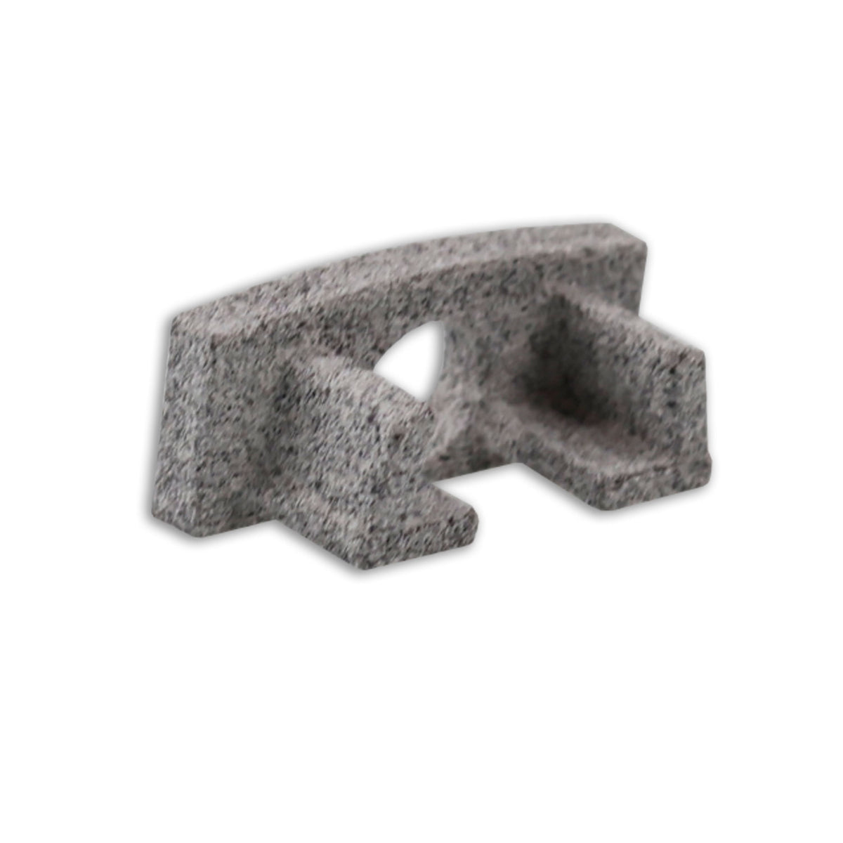 EC224 | Profielaccessoire | eindkap grijs voor MINI-AB V2 | met kabeldoorvoer | 1 stuk