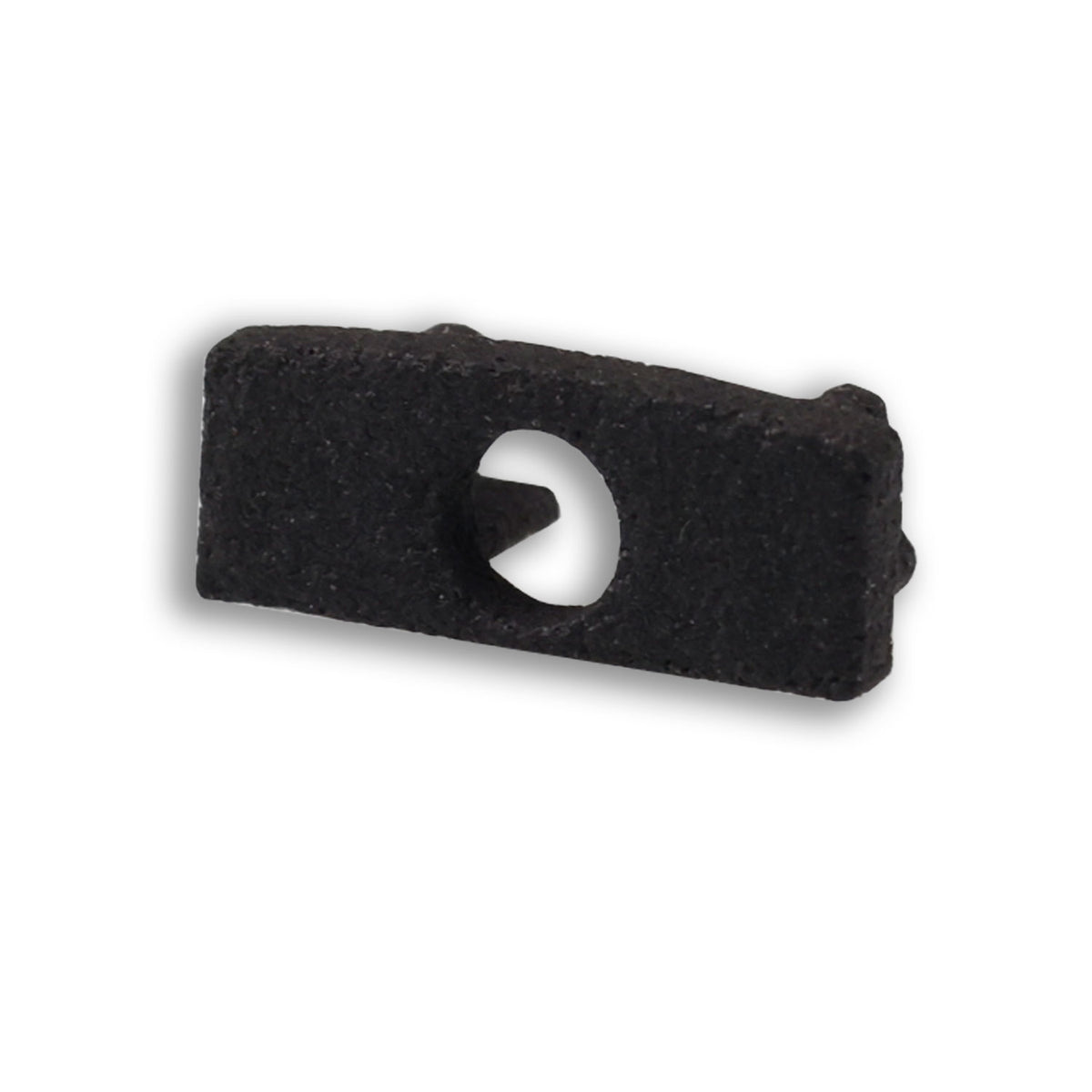 EC224 | Profielaccessoire | eindkap zwart voor MINI-AB V2 | met kabeldoorvoer | 1 stuk