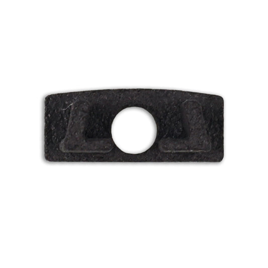EC224 | Profielaccessoire | eindkap zwart voor MINI-AB V2 | met kabeldoorvoer | 1 stuk