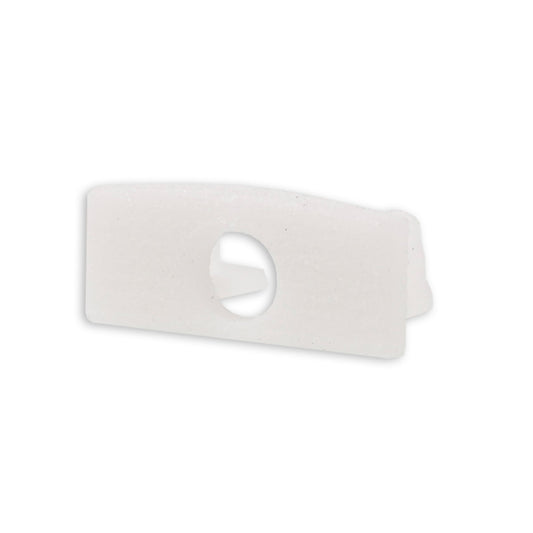 EC224 | Profielaccessoire | eindkap wit voor MINI-AB V2 | met kabeldoorvoer | 1 stuk