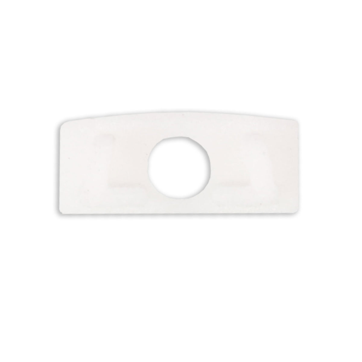 EC224 | Profielaccessoire | eindkap wit voor MINI-AB V2 | met kabeldoorvoer | 1 stuk