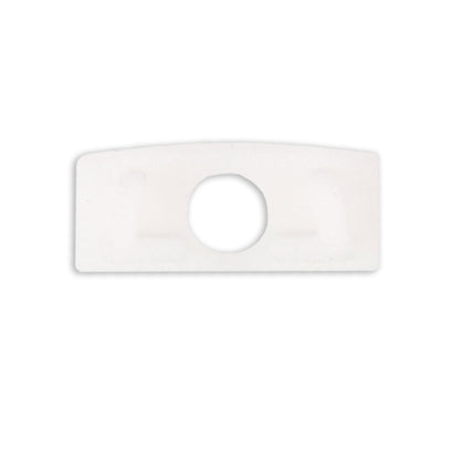 EC224 | Profielaccessoire | eindkap wit voor MINI-AB V2 | met kabeldoorvoer | 1 stuk