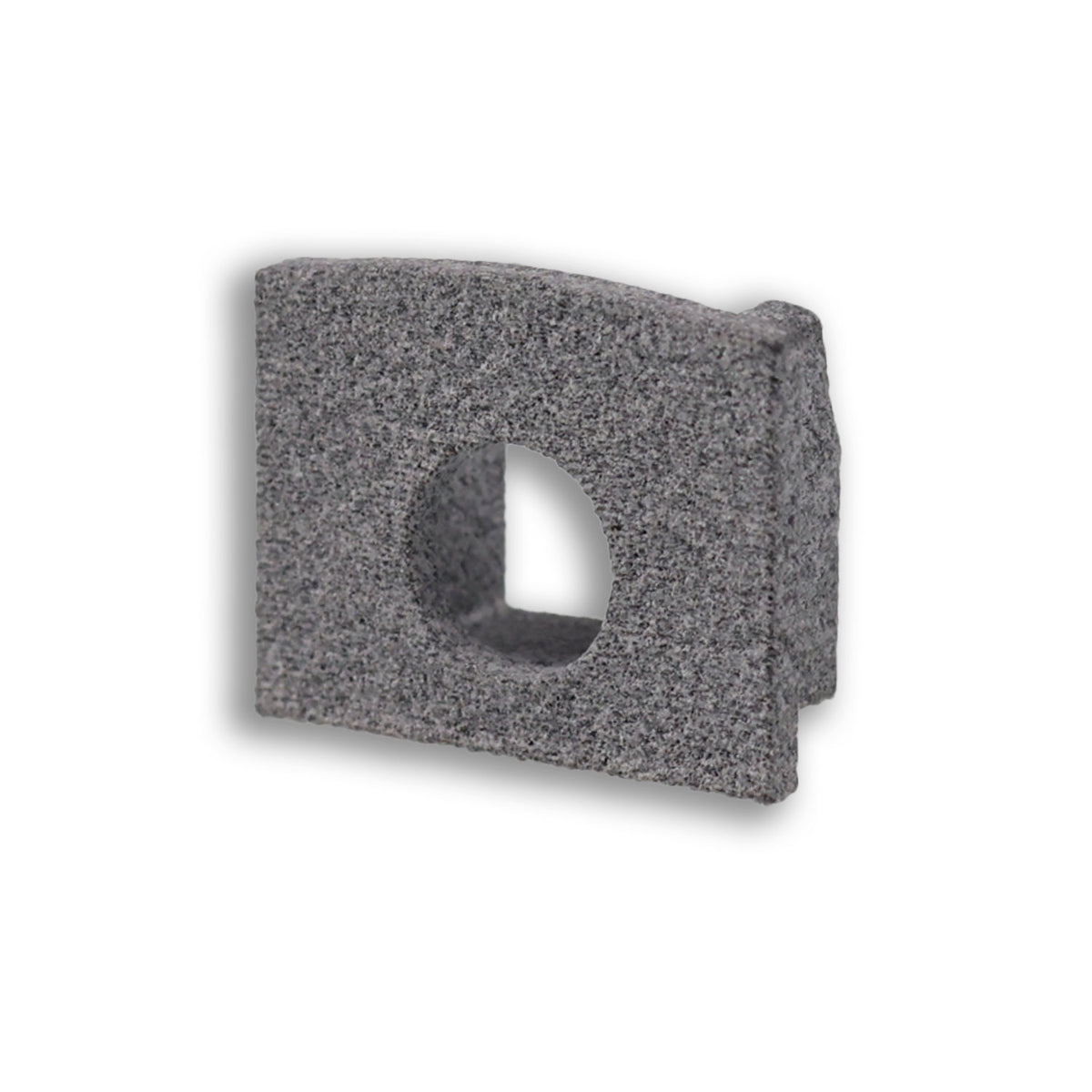 EC226 | Profielaccessoire | eindkap grijs voor MAXI-AB V2 | met kabeldoorvoer | 1 stuk