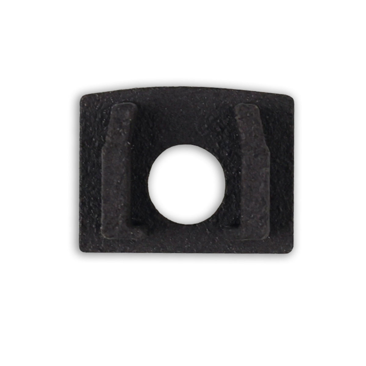 EC226 | Profielaccessoire | eindkap zwart voor MAXI-AB V2 | met kabeldoorvoer | 1 stuk