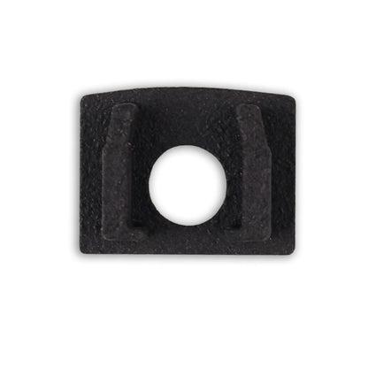 EC226 | Profielaccessoire | eindkap zwart voor MAXI-AB V2 | met kabeldoorvoer | 1 stuk