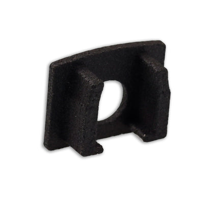 EC226 | Profielaccessoire | eindkap zwart voor MAXI-AB V2 | met kabeldoorvoer | 1 stuk