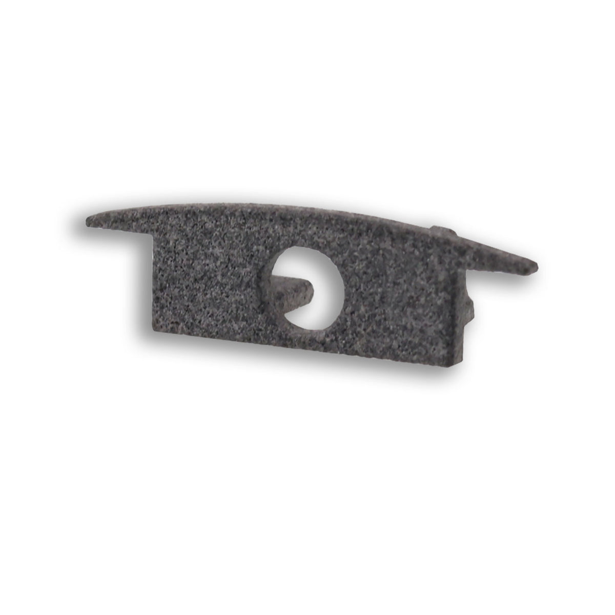 EC230 | Profielaccessoire | eindkap grijs voor MINI-EB V2 | met kabeldoorvoer | recht