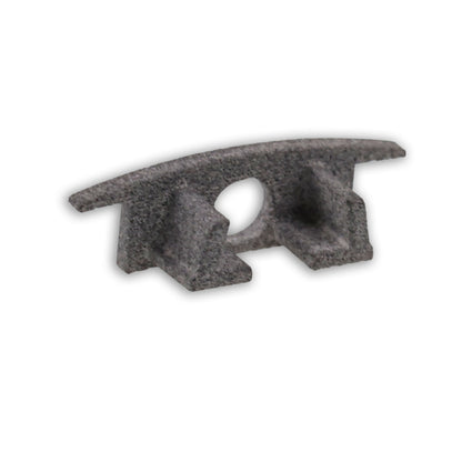 EC230 | Profielaccessoire | eindkap grijs voor MINI-EB V2 | met kabeldoorvoer | recht