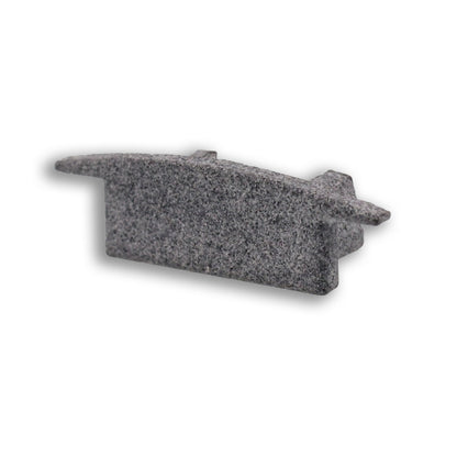 EC229 | Profielaccessoire | eindkap grijs voor MINI-EB V2 | recht | 1 stuk