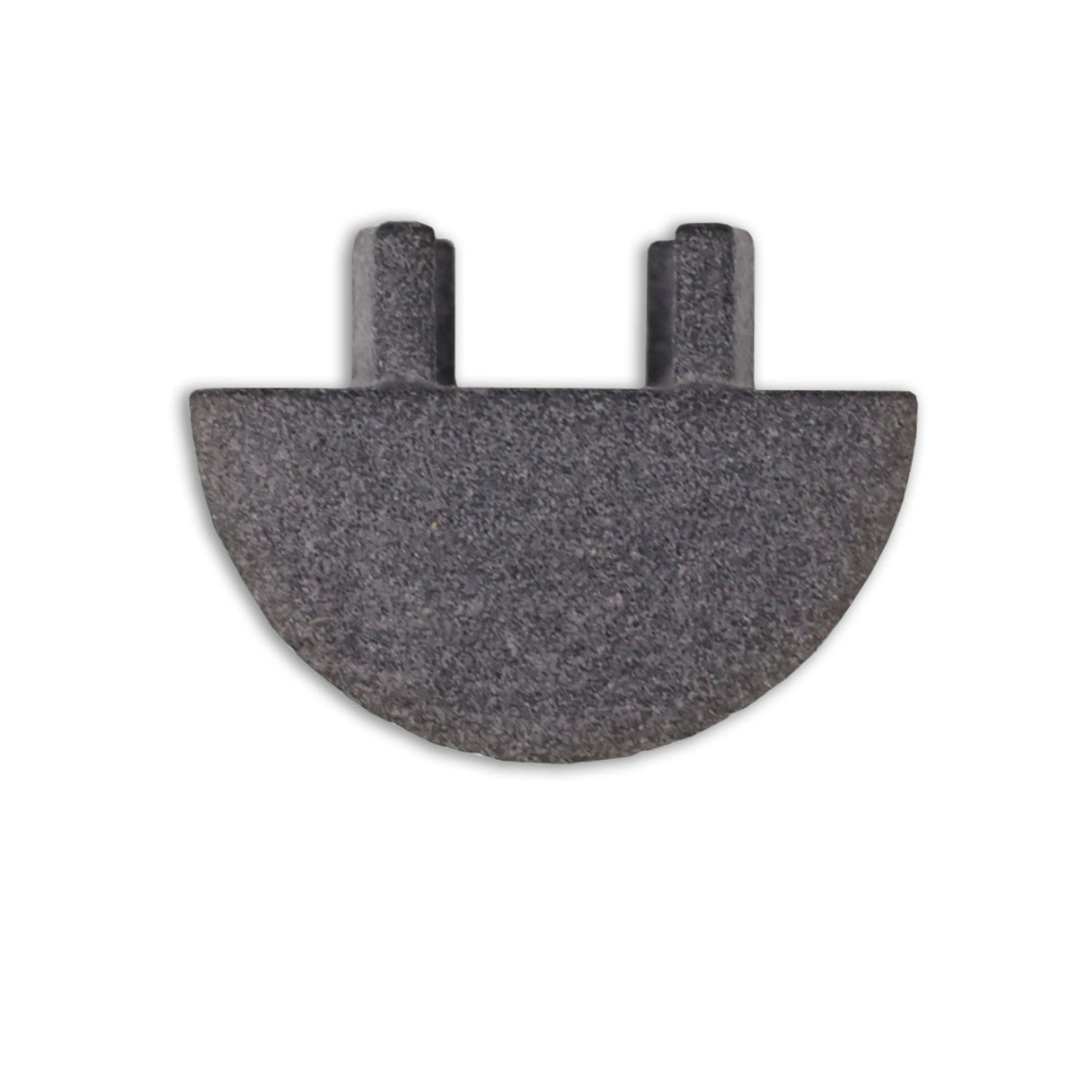 EC232 | Profielaccessoire | eindkap grijs voor MAXI-EB V2 | met kabeldoorvoer | rond