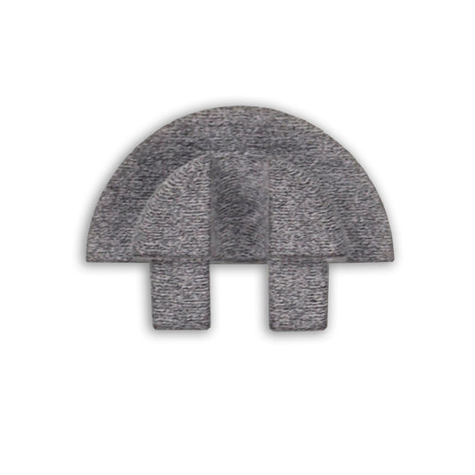 EC231 | Profielaccessoire | eindkap grijs voor MINI-EB V2 | met kabeldoorvoer | rond