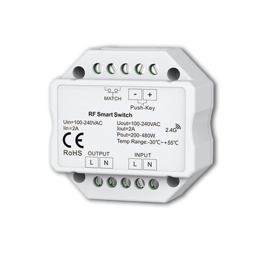 Sys-Pro + ZigBee 3.0 | Schakelaar | drukknop/draadloos | 230V | 360VA
