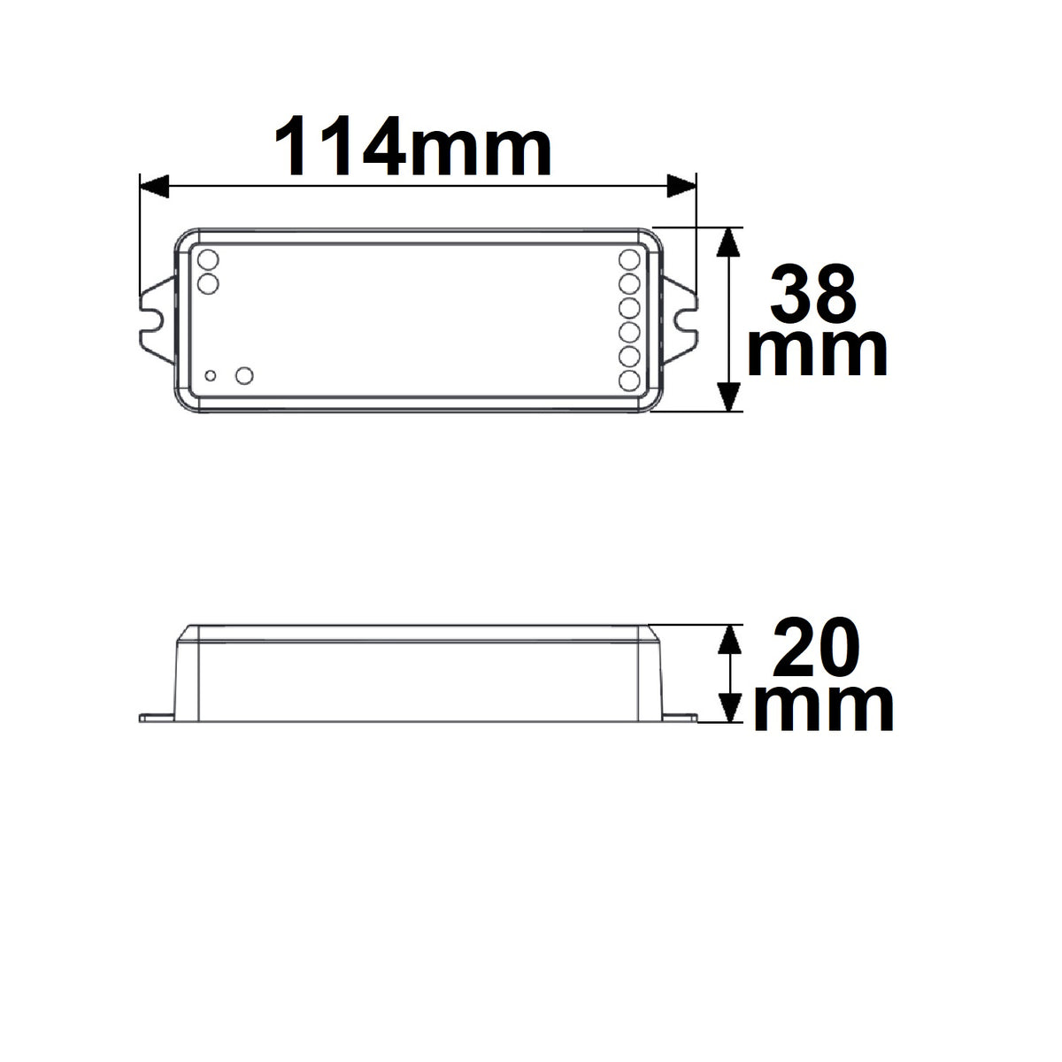 Sys-Pro + ZigBee 3.0 | Dimmer | draadloos PWM | 1-5 kanalen | 12-24V | 5x3A