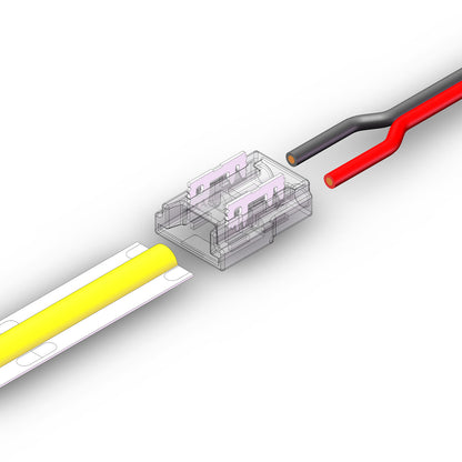 K2-210 | Connector | kabelverbinder | 2-polig | LED-strip 10mm | IP20 | max. 5A