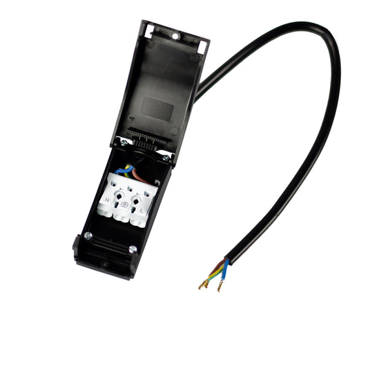 Installatiemateriaal | aansluitdoos 2x 3-polig | 0,5-2,5mm² | 450V/16A | kabel 30cm