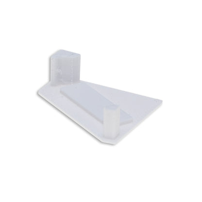EC110R | Profielaccessoire | eindkap wit | voor CORNER18 | rechts