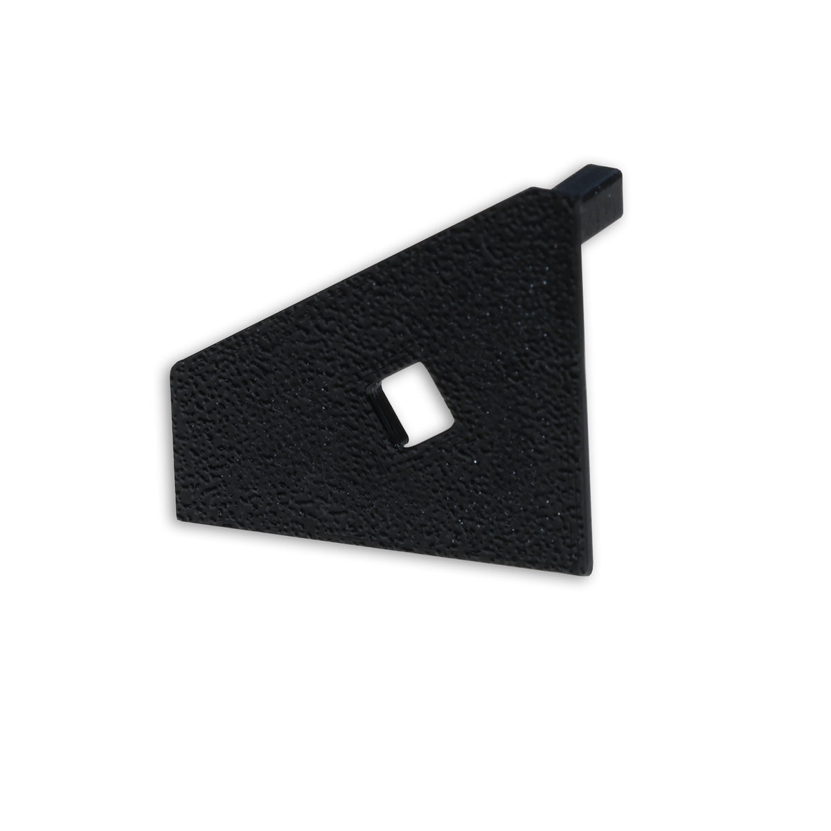 EC111R | Profielaccessoire | eindkap zwart met kabeldoorvoer | voor CORNER18 | rechts