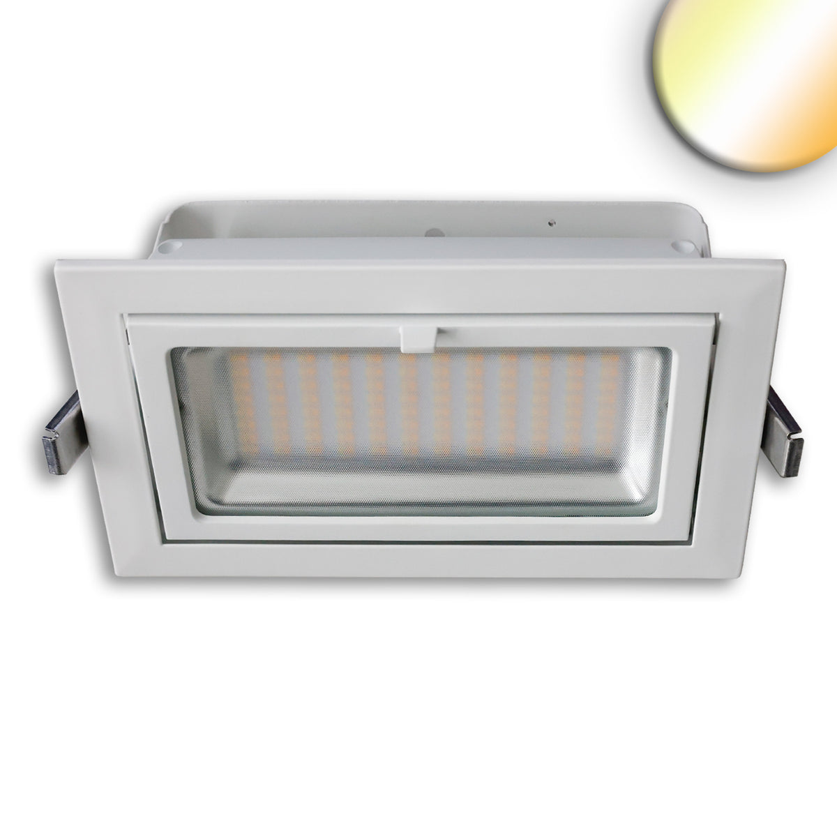 Box | Downlight | winkel | uitzwenkbaar | ColorSwitch 3000K/4000K/6000K | 32W | wit | dimbaar