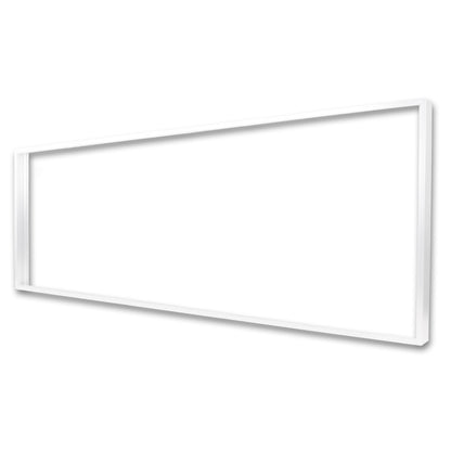 Opbouwframe | wit RAL9016 | hoogte 7cm | voor LED paneel 308x1245