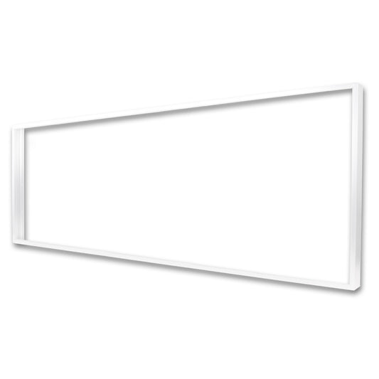 Opbouwframe | wit RAL9016 | hoogte 7cm | voor LED paneel 308x1245