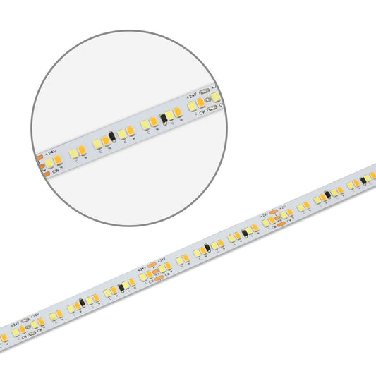 HEQ922/960 Linear CCT | LED-strip | 5m | 2200-6000K | 15W+15W | 24V | IP20