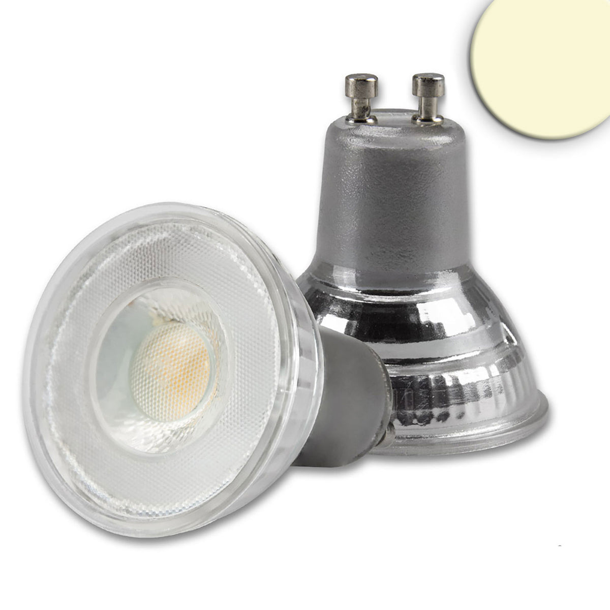 LED-lamp | GU10 | prismatisch | 5,5W | warm wit | 60° | CRI90 | 3 standen dimbaar