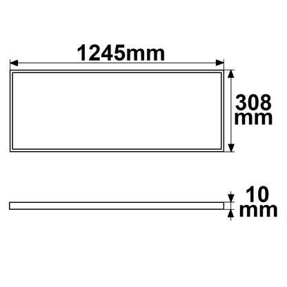 Professional Line | LED Paneel | 308x1245mm | UGR<19 | 36W | neutraal wit | Push/DALI