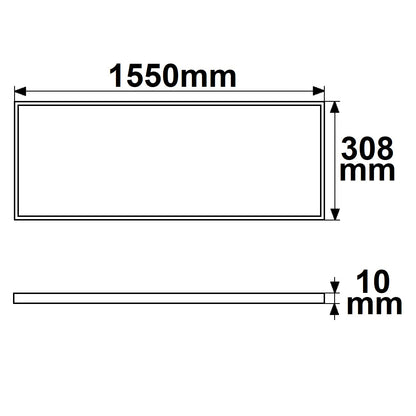 Professional Line | LED Paneel | 308x1550mm | UGR<19 | 36W | neutraal wit | 1-10V dimbaar