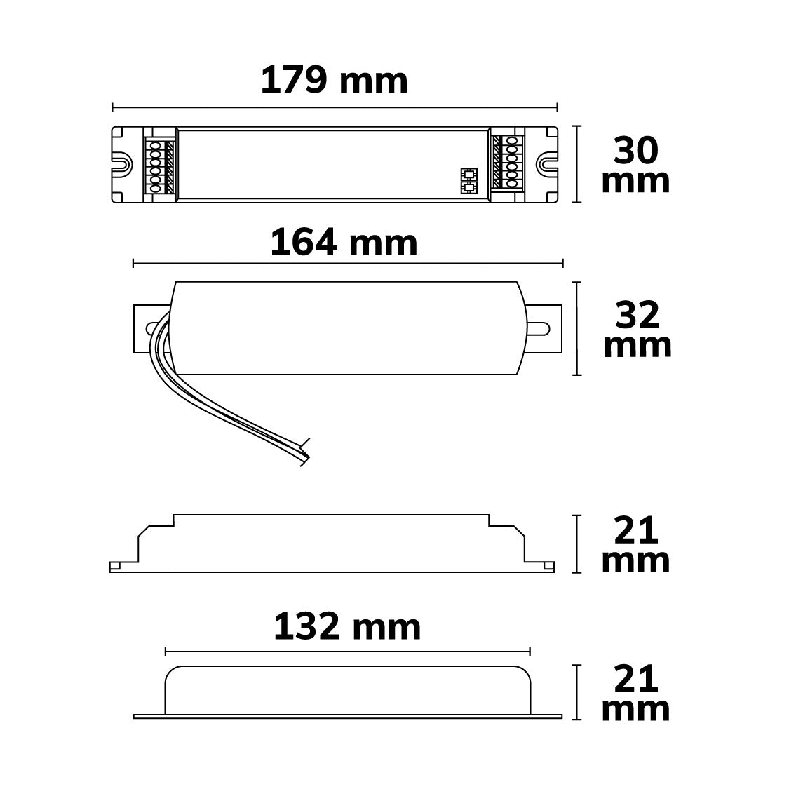 EL-Selftest | Noodverlichting | accumodule 3000mAh | 4W | 50-300V