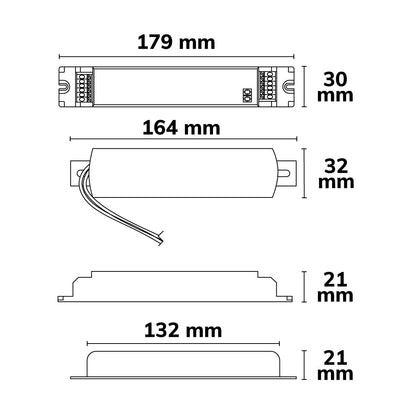 EL-Selftest | Noodverlichting | accumodule 3000mAh | 4W | 50-300V