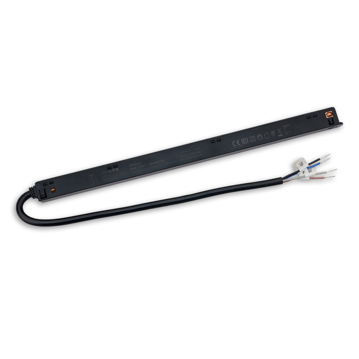 Track48 | LED driver | inline | 48V | zwart