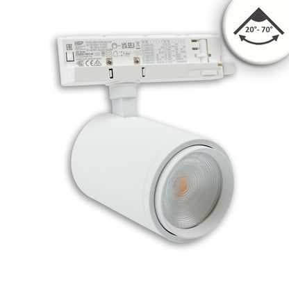 Railspot | 3-fase | focusbaar 20°-70° | 42W | CRI92 | dimbaar