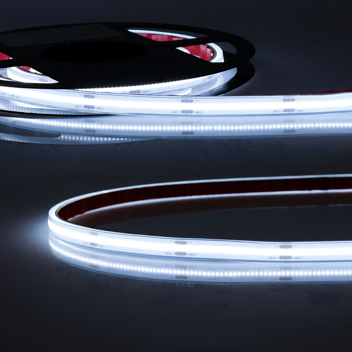 HT927/965 COB CCT | LED-strip | 5m | 2700-6500K | 8W/m | 24V | IP68 | tot 100°C