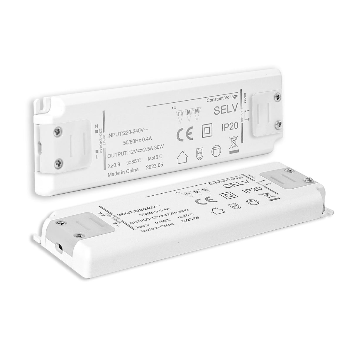 LED driver | 12V | 0-30W | SELV | ultravlak