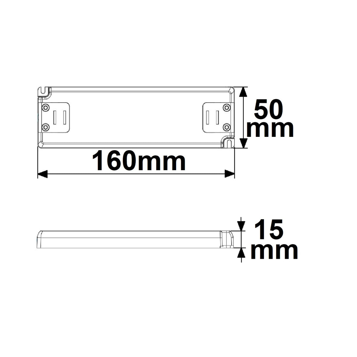 LED driver | 24V | 0-30W | SELV | ultraplat