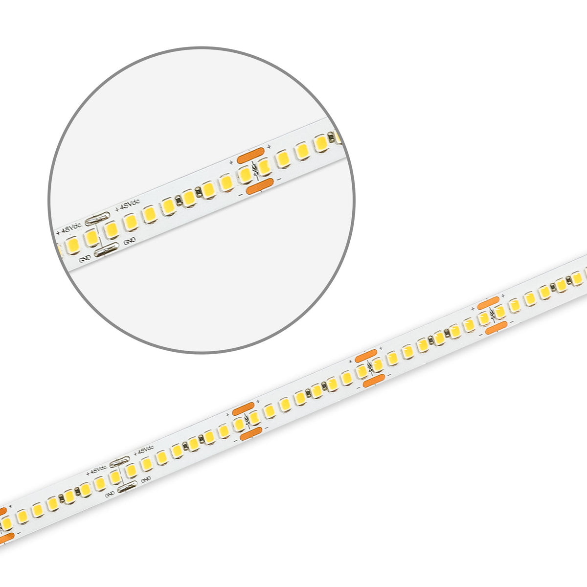 HEQ930 High Bright | LED-strip | 5m | 3000K | 22W/m | 48V | IP20