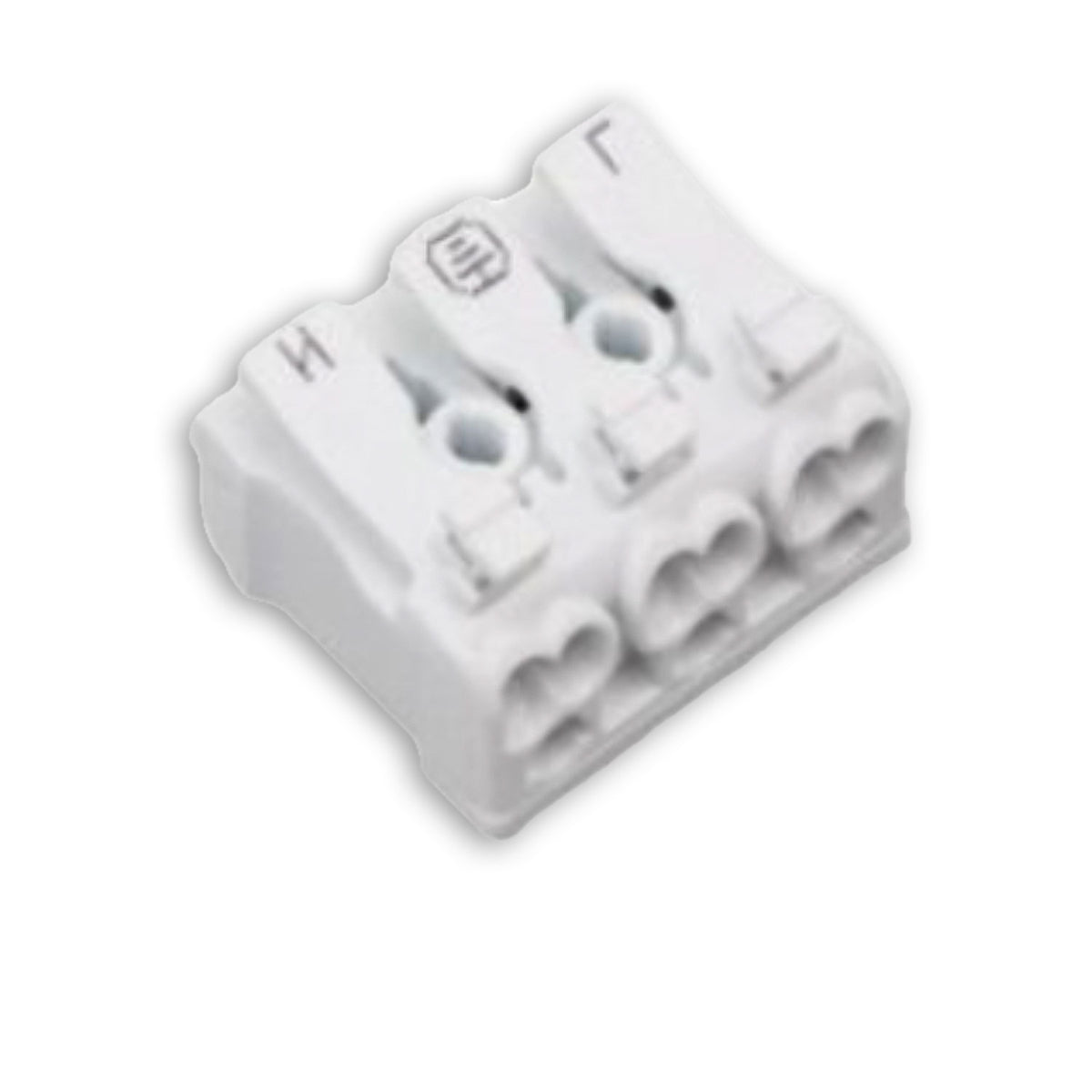 Connector | verbindingsklem 2x3-polig | max. 450V/16A